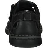 Sandalen - Effen - Glad Leer, Suède - Velcro Sluiting - Ronde Neus