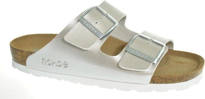 Rohde - Alba - Slipper - Offwhite - Synthetisch - Met Verstelbare Gespsluiting