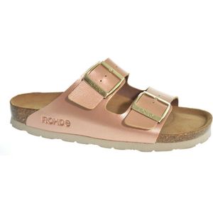 Rohde - Alba - Slipper - Salmon - Synthetisch - Rubber Zool