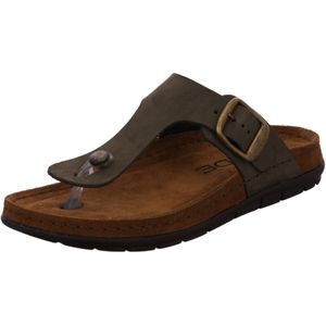 Rohde - RODIGO-D - Sleehak - Olijfgroen - Slippers met Gespsluiting