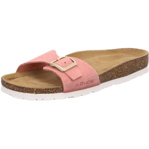 Rohde Pantolette, Keilabsatz, Sommerschuh, Schlappen mit vorgeformtem Softfußbett