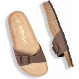 Rohde - Alba - Slipper - Mocca - Leer - Rubber