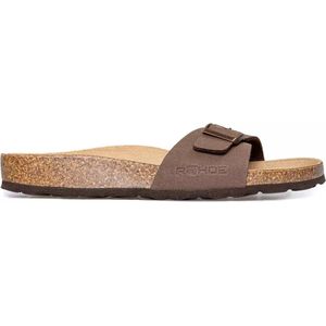 Rohde - Alba - Slipper - Mocca - Leer - Rubber