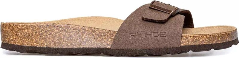 Rohde - Alba - Slipper - Mocca - Leer - Rubber