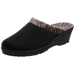 Dames Pantoffels Rohde Rohde 2465 zwart zwart