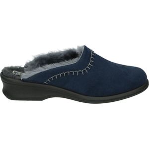 Rohde 2510 - Volwassenen Dames pantoffels - Kleur: Blauw - Maat: 37.5