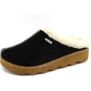 Rohde - 6125 Pantoffels - Zwart - Leer