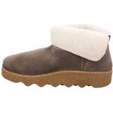 Rohde - Foggia - Pantoffel - Earth - Velourleder - Vacht Voering - Rubber Zool