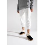 Rohde 6128 - Pantoffels - Zwart - Nubuck - Vachtgevoerd