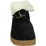 Rohde 6128 - Pantoffels - Zwart - Nubuck - Vachtgevoerd