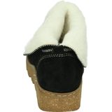 Rohde 6128 - Pantoffels - Zwart - Nubuck - Vachtgevoerd