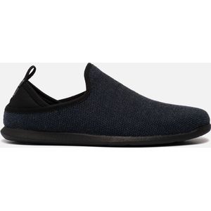 Rohde Pantoffels - Blauw - Vilt - Rubber Zool