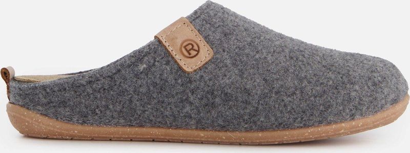 Rohde - Rivoli-D - Pantoffel - Grijs - Gerecycled Vilt