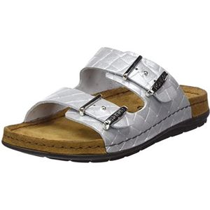 Rohde dames rodigo pantoffel, 89 zilver, 35 EU