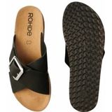 Slipper Rohde Women Cortona 6210 Black-Schoenmaat 39
