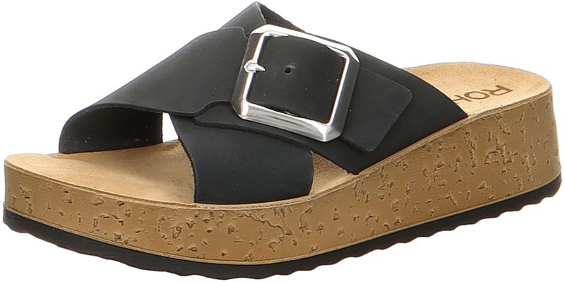 Slipper Rohde Women Cortona 6210 Black-Schoenmaat 39