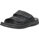 Rohde - 6240 Alghero - Slipper - Zwart - Nappa Leer - Rubber Zool