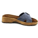 Rohde Licata 6260 Clogs voor dames, slippers, wighak, jeans, 37 EU