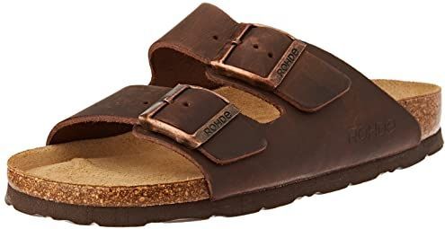 Rohde - Alba - Slipper - Mocca - 100% Leer - 100% Rubber