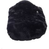 Rohde - Alba - Pantoffel - Zwart - Textiel - Scheerwol Voering