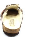 Rohde - Wollen Instapper - Taupe - Pantoffels