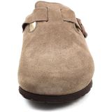 Rohde - Wollen Instapper - Taupe - Pantoffels