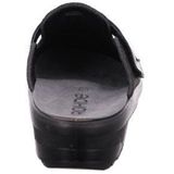 Rohde - 6165 Pantoffels - Zwart - Stretchmateriaal - Klittenbandsluiting