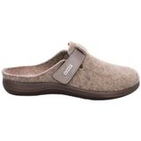 Rohde - Bari - Pantoffels - Beige mêlee - Klittenbandsluiting - Sleehak