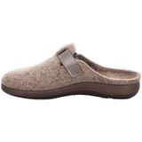 Rohde - Bari - Pantoffels - Beige mêlee - Klittenbandsluiting - Sleehak