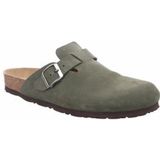 Rohde - Grado - Pantoffel - Olive - Veloursleer - Ergonomische Zool