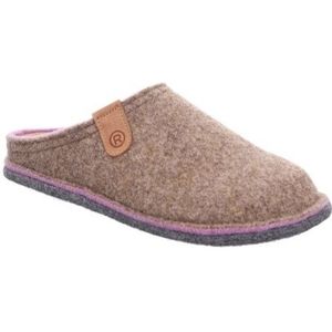 Rohde - Dames Muil - Bruin - Textiel - Uitneembaar Voetbed
