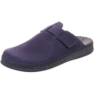 Rohde - Alassio - Pantoffel - Ocean - Nubuck - Wol Voering - Rubber Zool
