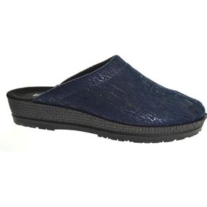 Rohde pantoffels dames Neustadt-D 4272, grootte:41, kleur:Blauw