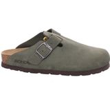 Rohde - Alba 6071 - Pantoffel - Olive - Veloursleer - Antislipzool