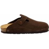 Rohde - Alba - Pantoffel - Mocca - Veloursleer - Antislip EVA-zool