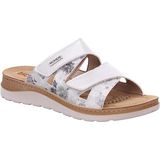 Rohde Slippers Baviera , sleehak, zomerschoen, pantoffels met logo-embleem