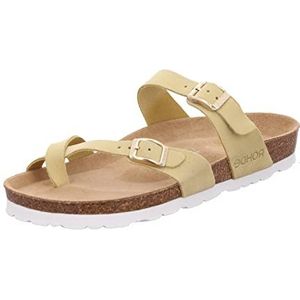 Rohde Alba 5573 teenslippers voor dames, Geel.