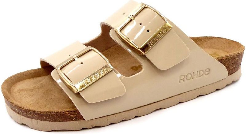 Rohde - Alba - Slipper - Nature - Synthetisch - Rubber