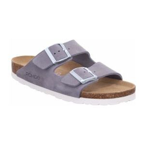 Rohde - Alba - Slipper - Basalt - 100% Veloursleer - 100% Rubber