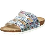 Rohde - Alba - Slippers - Jeans Multi - Leer
