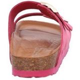 Gezondheidsslippers - Pink - Sleehak - Leer - Zomerschoenen