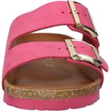 Gezondheidsslippers - Pink - Sleehak - Leer - Zomerschoenen