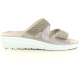 Rohde - Instap Sandalen - Bruin - Leer