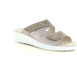Rohde - Instap Sandalen - Bruin - Leer