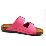 Rohde 5879 - Volwassenen Dames slippers - Kleur: Roze - Maat: 38