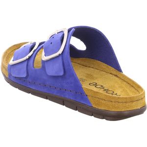 Rohde Pantolette "Rodigo", Keilabsatz, Sommerschuh, Hausschuh mit komfortablem Softfußbett