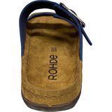 Rohde - Rodigo - Slippers - Royalblauw - Soft Voetbed