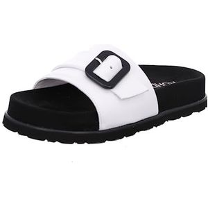 Rohde Siena Pantoffels voor dames, 01 offwhite, 37 EU