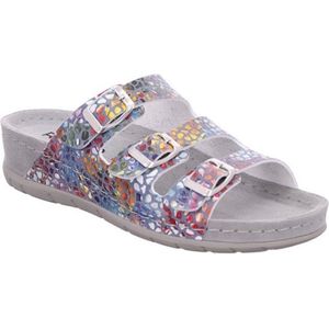 Rohde - 5851-10 - Gesp - Beige - Leer - Comfortabele Slipper