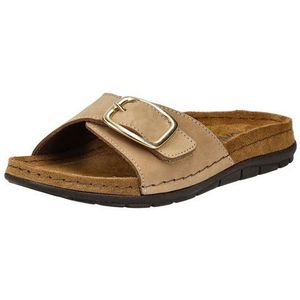 Rohde - Rodigo 5875 - Slipper - Bruin - Hoogwaardig Leer - Goede Demping